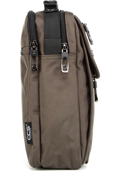 Su Geçirmez Çok Bölmeli El ve Omuz Çantası Kahverengi fırsatları