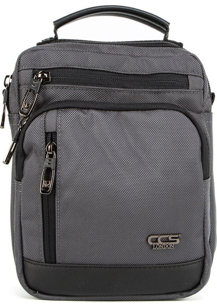 Su Geçirmez Çok Bölmeli El ve Omuz Çantası Gri