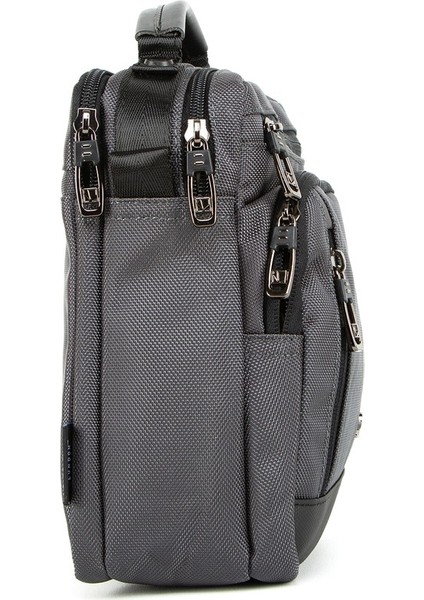 Su Geçirmez Çok Bölmeli El ve Omuz Çantası Gri fırsatları