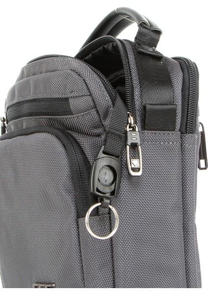 Su Geçirmez Çok Bölmeli El ve Omuz Çantası Gri