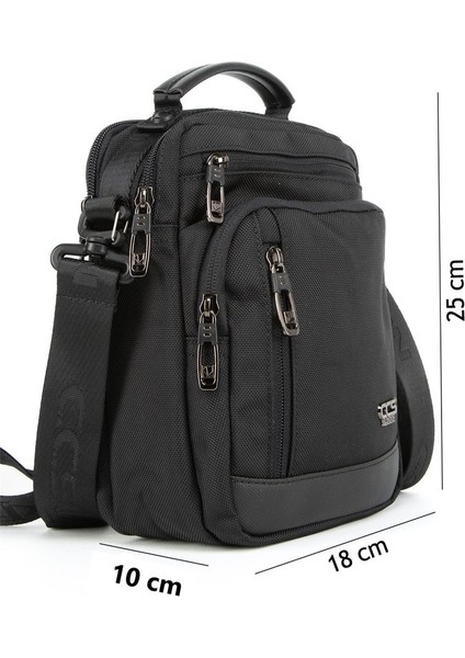 Su Geçirmez Çok Bölmeli El ve Omuz Çantası Siyah fiyatları