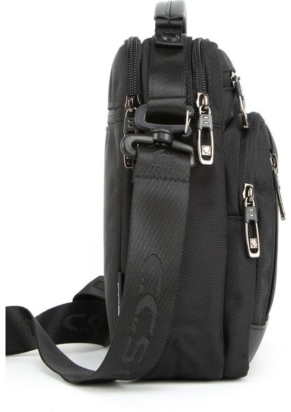 Su Geçirmez Çok Bölmeli El ve Omuz Çantası Siyah modelleri