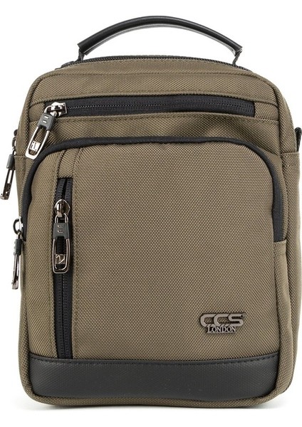 Su Geçirmez Çok Bölmeli El ve Omuz Çantası Kahverengi