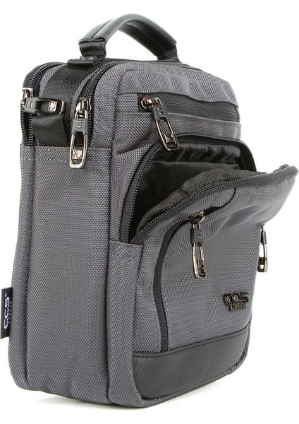 Su Geçirmez Çok Bölmeli El ve Omuz Çantası Kahverengi