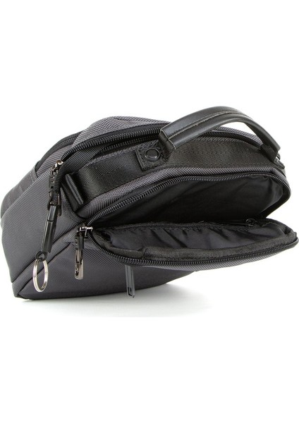 Su Geçirmez Çok Bölmeli El ve Omuz Çantası Kahverengi