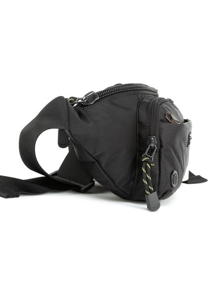 Sürdürülebilir Şıklık:Çok Gözlü Su Geçirmez Bel Çantası Siyah fırsatları