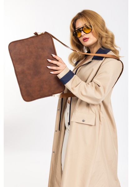 Laptop & Evrak Kılıfı Suni Deri – MacBook Air & Pro 13-14 Inç Şıklık ve Koruma! indirimleri