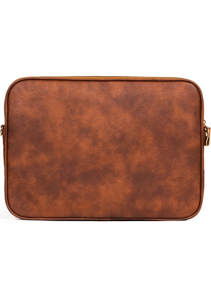 Laptop & Evrak Kılıfı Suni Deri – MacBook Air & Pro 13-14 Inç Şıklık ve Koruma!