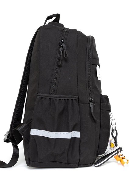 Her Gününüzü Kolaylaştırın: 15,6 Inç Laptop Için Çok Fonksiyonlu Okul ve Seyahat Çantası Siyah modelleri