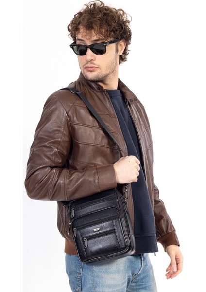 %100 Deri Siyah Çelik Kasalı El ve Omuz Çanta Büyük Boy fiyatları