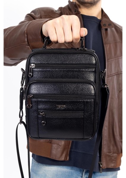 %100 Deri Siyah Çelik Kasalı El ve Omuz Çanta Büyük Boy fırsatları