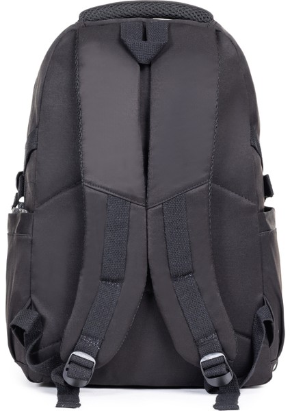 Okula ve Uzak Diyarlara Hazır: 15,6 Inç Laptop Bölmeli Seyahat Sırt Çantası" Siyah fırsatları