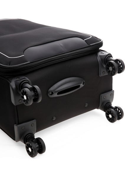 Körüklü Kumaş 3’lü Valiz Seti – 360° Dönebilen Tekerlekli, Şifreli, Hafif ve Dayanıklı