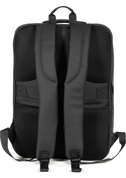 15,6 Inç Laptop Bölmeli Çok Bölmeli Sırt Çantası Business Çanta Siyah fırsatları