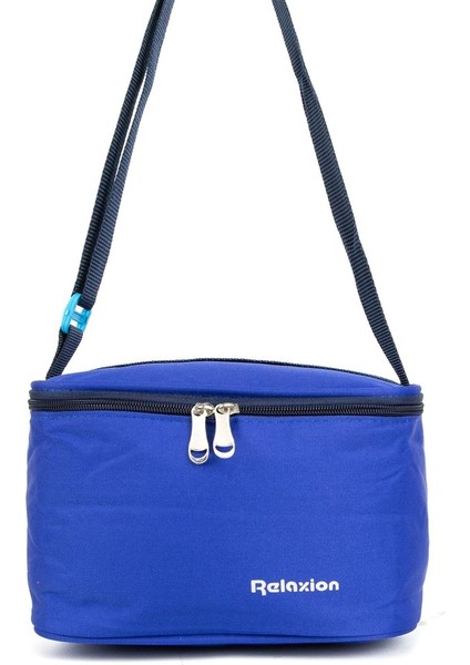 Tek Gözlü Termoslu Beslenme Çantası Mavi fırsatları