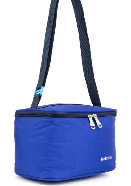 Tek Gözlü Termoslu Beslenme Çantası Mavi indirimleri