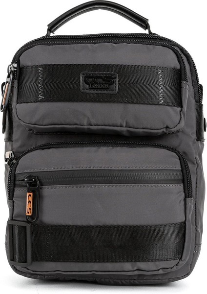 Çapraz Askılı Postacı El Ve Omuz Çantası Gri