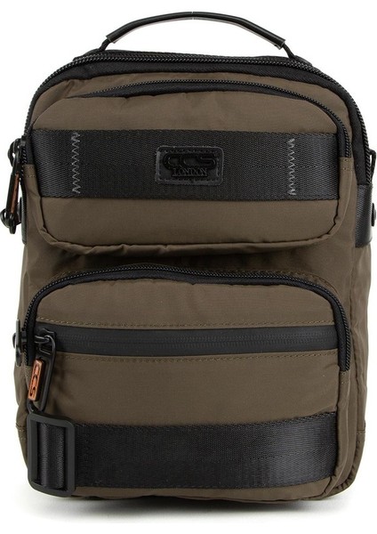 Çapraz Askılı Postacı El Ve Omuz Çantası Haki