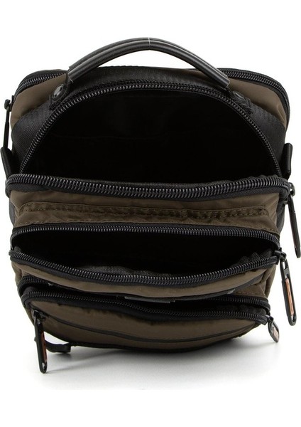 Çapraz Askılı Postacı El Ve Omuz Çantası Haki