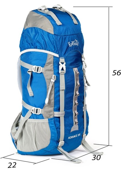 Profesyonel Dağcı Sırt Çantası 35 Litre Mavi fiyatları