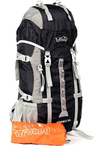 Profesyonel Dağcı Sırt Çantası 35 Litre Siyah modelleri