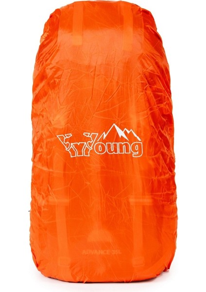 Profesyonel Dağcı Sırt Çantası 35 Litre Siyah