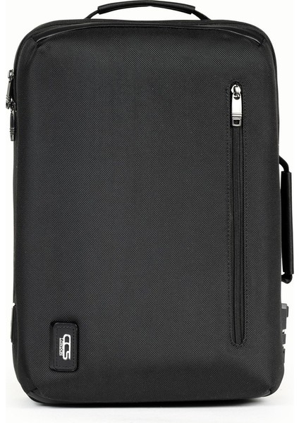 15,6 Inç Laptop Bölmeli Çok Bölmeli Sırt Çantası Business Çanta Siyah