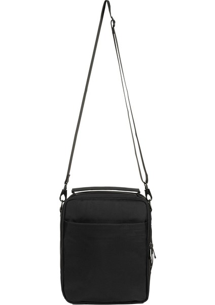 Kumaş Çok Bölmeli El ve Omuz Çantası Siyah fırsatları