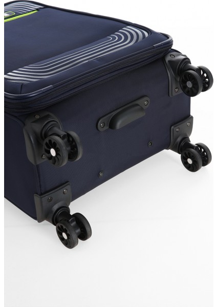 Kumaş Körüklü 4 Tekerlekli Şifreli Ultra Sağlam ve Hafif 3’lü Valiz Seti