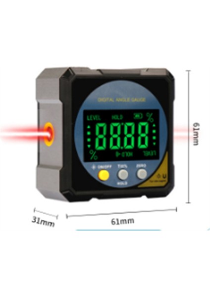 Dijital Lazer Protraktör Inklinometre Lazer Inklinometre Seviye Açısı Bulucu Goniyometre Mıknatıs Yatma Tilt Ölçüm Aracı (Yurt Dışından) modelleri