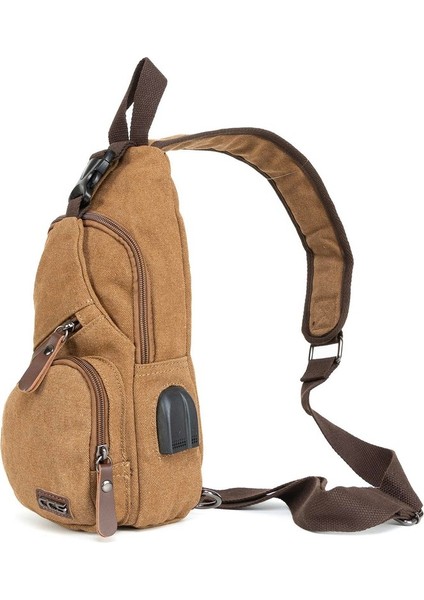 Rahatlıkta Şıklık Kanvas Omuz Çantasıyla Tanışın Camel indirimleri