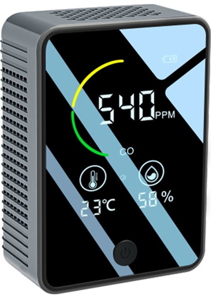 3&#39;ü 1 Arada Hava Kalitesi Dedektörü, Karbon Monoksit Sıcaklık Nem Dedektörü, Evler Için Kapalı Co Alarm Dedektörü, Araba (Yurt Dışından) modelleri