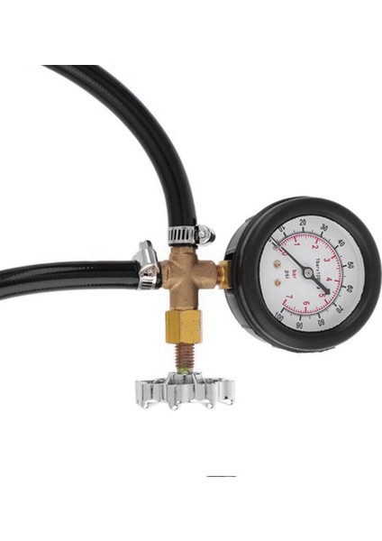 0-100PSI Hızlı Bağlı Yakıt Enjeksiyon Pompası Basınç Test Cihazı Valf ile Benzin Basınç Göstergesi Ölçer Metre Test Cihazı (Yurt Dışından) fiyatları