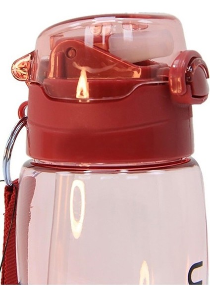 Matara Suluk Kilitli Kapak Tritan 700 Ml Kırmızı