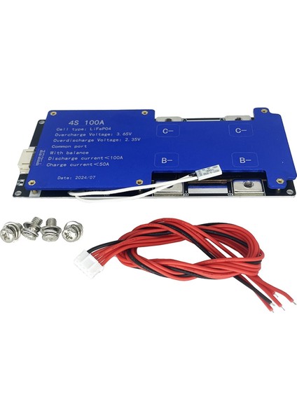 4s 12V 100A Bms Lifepo4 Lityum Demir Fosfat Pil Koruma Devre Kartını Dengeli Şarj ile Yükseltme (Yurt Dışından) indirimleri