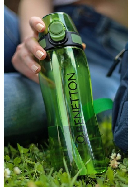 Matara Suluk Kilitli Kapak Tritan 700 Ml Yeşil