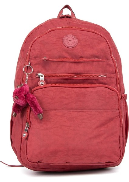 Çok Gözlü Maymun Figürlü Kırınkıl Sırt Çantası