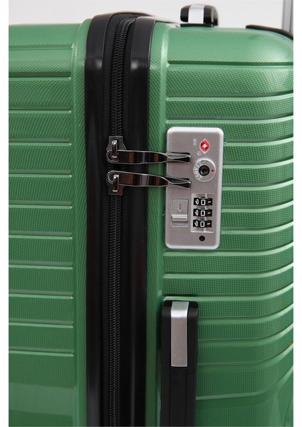 Dayanıklı Makyaj Çantası ve Tsa Şifreli 4'lü Kırılmaz Valiz Seti: Şıklık ve Güvenlik Bir Arada