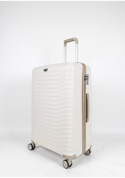 Seyahatleriniz Için Mükemmel Partner: Ultra Dayanıklı 3'lü Set Valiz & Bavul Krem modelleri