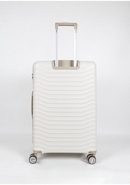 Seyahatleriniz Için Mükemmel Partner: Ultra Dayanıklı 3'lü Set Valiz & Bavul Krem fırsatları