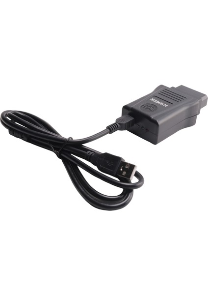 14 Nissan Için Pin Danışın Arayüzü 14PIN USB Araba Teşhisi Obd Hata Kodu Kablo Aracı Obd Obd2 16PIN Konnektörüne (Yurt Dışından) modelleri
