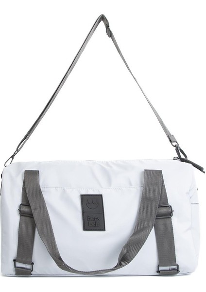 Seyahat, Spor, Günlük Kullanım İçin Pratik Ve Kaliteli Astarlı Ve Fonksiyonlu El Ve Omuz Çantası Beyaz fiyatları