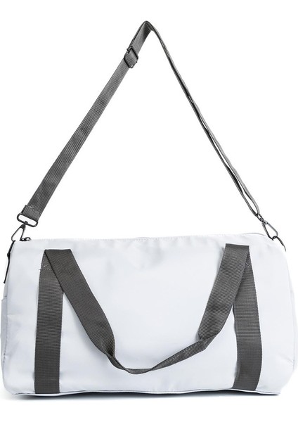 Seyahat, Spor, Günlük Kullanım İçin Pratik Ve Kaliteli Astarlı Ve Fonksiyonlu El Ve Omuz Çantası Beyaz indirimleri