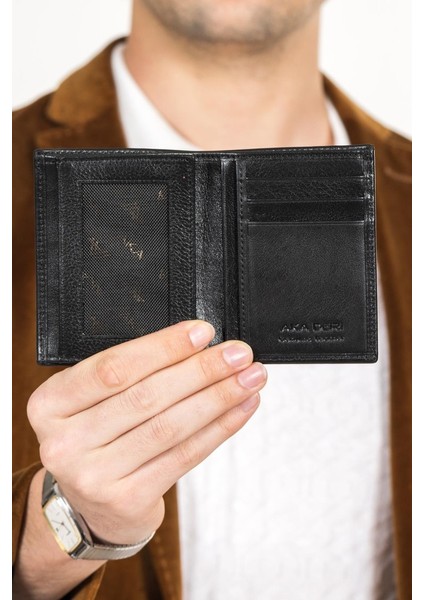 Deri Kibar Erkek Kartlık Cüzdan