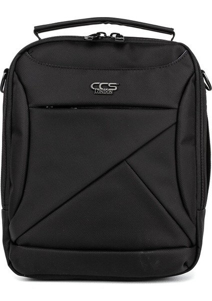 Çapraz Askılı Postacı El ve Omuz Çantası Siyah