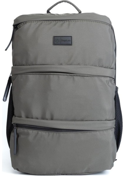 Laptop Bölmeli Çok Gözlü Astarlı Sırt Çantası: Hem Rahat Hem Şık Haki