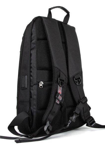 Su Geçirmez Astarlı Sırt Çantasıyla Laptopunuzu Koruyun: 15.6 Inç Laptop Bölmeli, USB Kablolu Siyah fırsatları