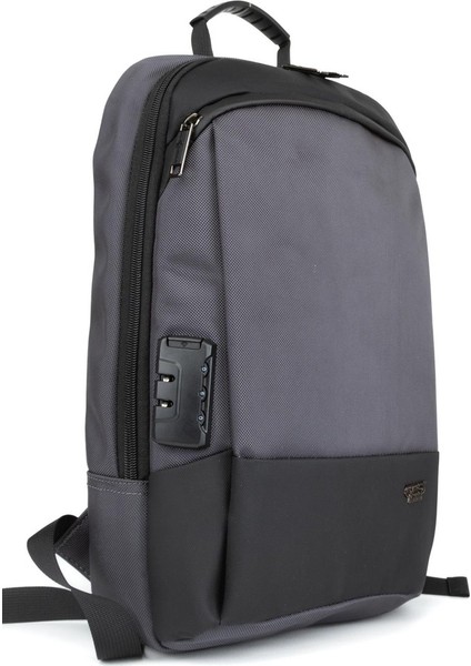 Su Geçirmez Astarlı Sırt Çantasıyla Laptopunuzu Koruyun: 15.6 Inç Laptop Bölmeli, USB Kablolu Gri fiyatları
