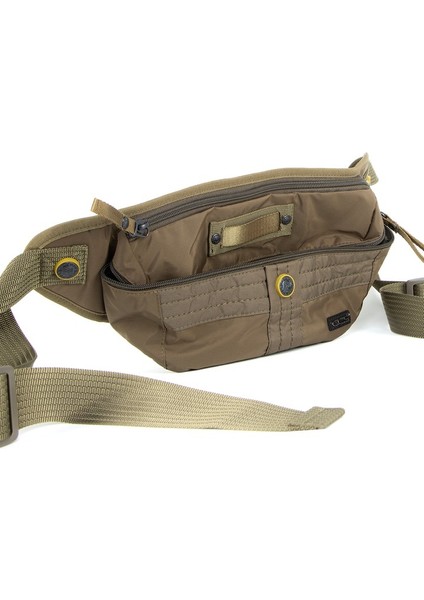 Sürdürülebilir Şıklık: Çok Gözlü Su Geçirmez Doğa Dostu Bel Çantası Bej