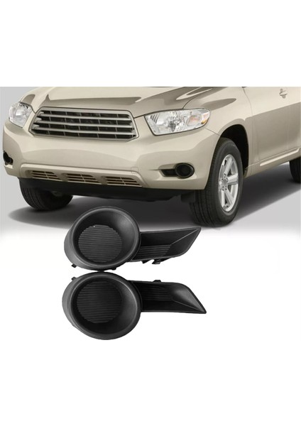 1paır Araç Ön Tampon Kapalı Sis Farları Lambalar Toyota Highlander Için Trim Kapak 2009-2013 81482-0E050 81481-0E040 (Yurt Dışından) fiyatları